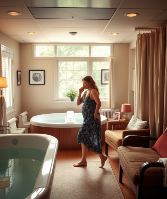 Accouchement en Salle Nature à la clinique <br><br>